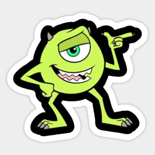 mike wazowski Sticker